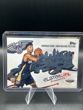 2025-26 Topps Basketball Clutch City Prospects #CC-7 Jeremiah Fears - Pelicans