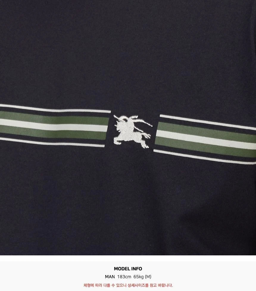 Burberry T Shirt Uomo Manica Corta MW SIC 8104907 C1765 124118040