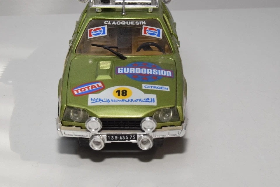 B75 1:25 POLISTIL S-685 S685 S 685 CITROEN CX 2200 RALLYE DU MAROC OTTIME CON... - Immagine 3 di 4