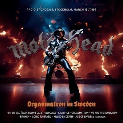 MOTORHEAD - ORGASMATRON IN SWEDEN - CD - F72z