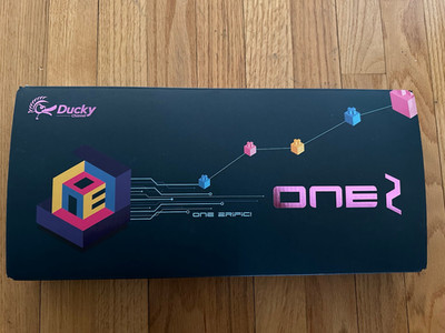 Ducky One 2 Erific RGB 60 Keyboard USB Box White LED DKON1787ST-KUSPDAZTW NIB