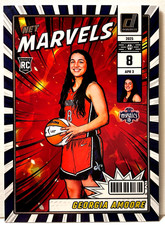 Georgia Amoore 2025 Panini WNBA Donruss Net Marvels #17 Mystics