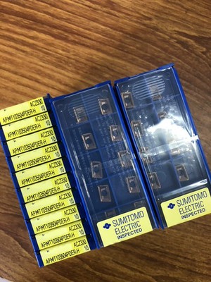 10PCS NEW SUMITOMO Original CNC carbide inserts APMT103504PDER-H ACZ330