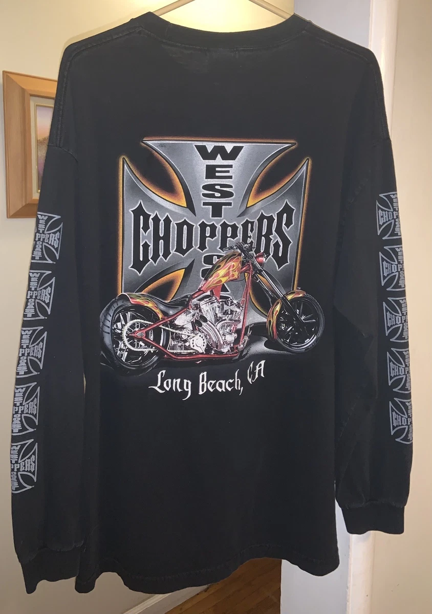 West Coast Choppers Long Sleeve T-Shirts for Men for sale - eBay