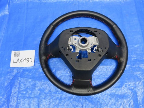 SUBARU Impreza GRB Leather Steering Wheel with Red Stitching for WRX STI GVF - Picture 2 of 10