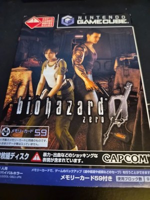 Japanese Biohazard Nintendo GameCube Import Game US Seller G1