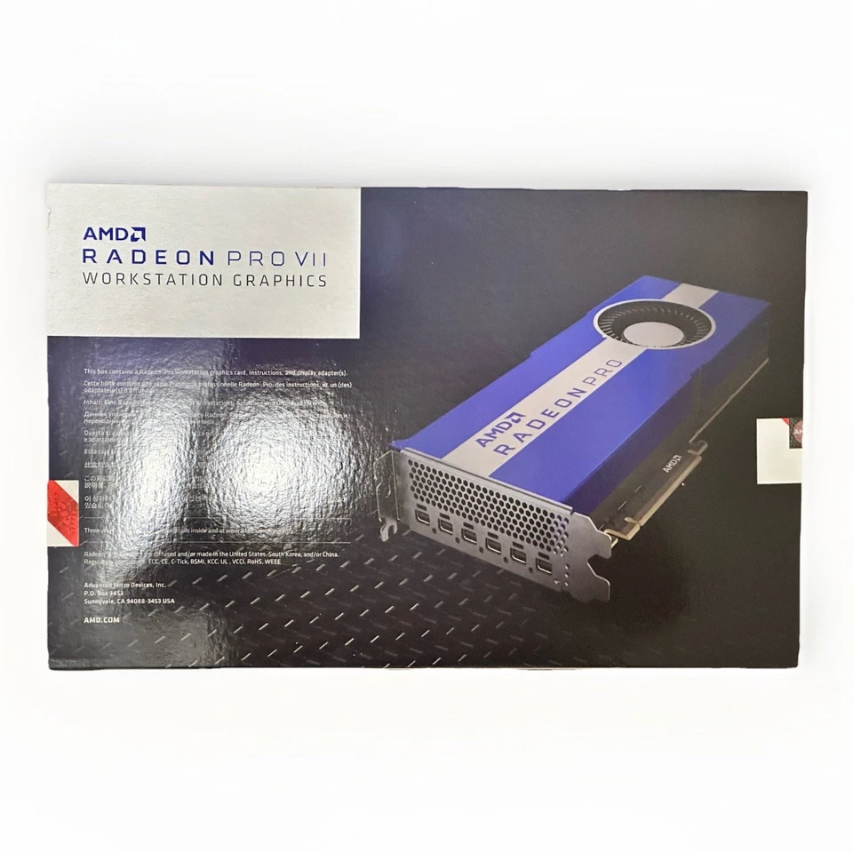 AMD Radeon Pro VII Professional Workstation Graphic Card MNIB Unopened - Image 2 of 4
