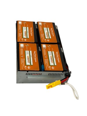 SPS Brand RBC24 Replacement Battery Cartridge for APC Smart UPS ...