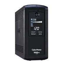 CyberPower CP1000AVRLCD Intelligent LCD UPS Battery Backup and Surge Protecto...