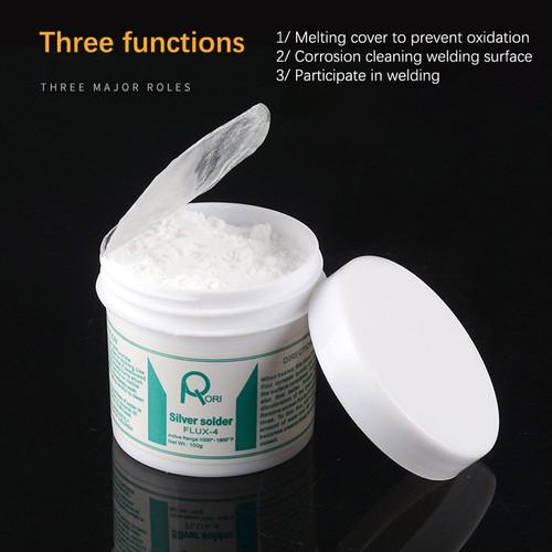 100g Soldering Paste Flux Silver Brass Brazing Powder For Welding Copper - Afbeelding 5 van 13