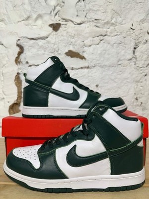 Nike Dunk High  Spartan Green  Men s Size 8.5 Pre-owned Sneakers CZ8149-100
