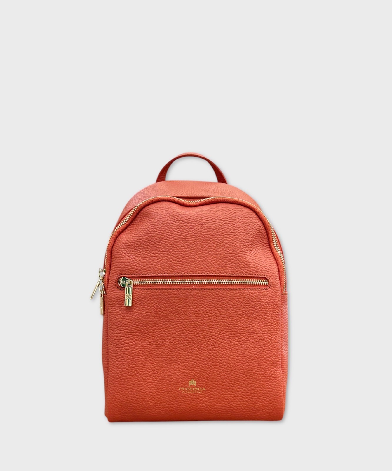 Бархатный рюкзак Cuoieria Fiorentina, Папайя B000005359230.PAP