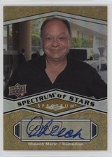 2009 Upper Deck Spectrum Spectrum of Stars Cheech Marin #CE Auto 7xr