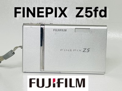 FUJIFILM FinePix Z5fd silberne kompakte Digitalkamera getestet funktioniert...