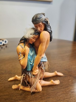 Ashton Drake Gallery Power and Passion Native American Collection The Awakening