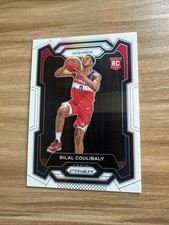 2023-24 Panini Prizm #153 Bilal Coulibaly Rookie RC White Prizm /175