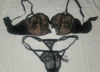 Adore Me Push Up Bra & Panty Set ~ Bra Size 38B, Panty Size M ~ New With Tags