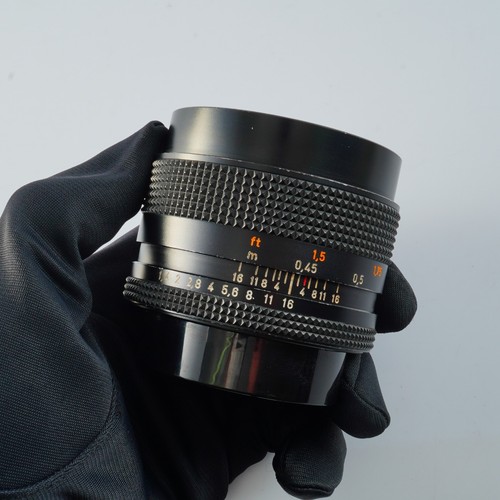 VERY GOOD CONTAX Carl Zeiss Planar T 50mm F/1.4 AEJ Prime Lens - Picture 13 of 20