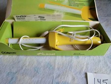 Vintage Conair Yellow Swirl A Curl Mist and Curling Iron C-1M in original box