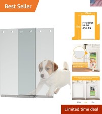 2pack Dog Door Replacement Flaps Size 9 3/4" x 17", Doggie Door Replacement F...