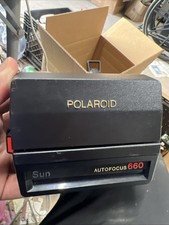 Polaroid 660 Autofocus Land Camera Vintage Instant Film Camera UNTESTED