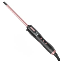 Wavytalk Pro Curling Wand 3/8”JDL-216B Rose Gold Hair Curler Romantic Hair Style