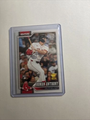 2026 Topps Series 1 #189 Roman Anthony Rookie RC Cup Boston Red Sox Clean