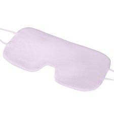 Silk Sleep Masks, Adjustable Length, Unisex for Nighttime Sleep, Light Purple