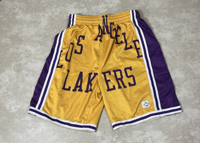 Mitchell & Ness Los Angeles Lakers YOUTH Shorts Size Youth Medium 10-12 1335