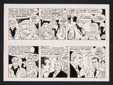 Original Art for the Winnie Winkle Comic Strip (7/21 & 7/22 1995) by Frank Bolle