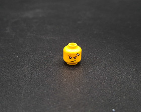 LEGO - 1x - Man Head - Men Head - Yellow - Yellow - 3626pb3366