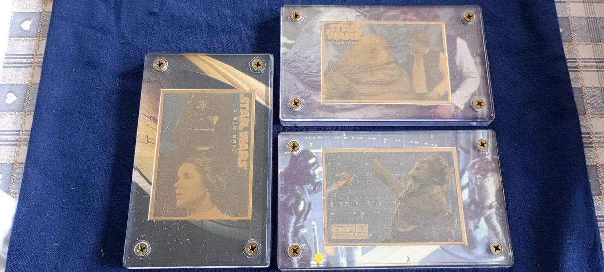Star Wars Gold Card in Other Star Wars Collectables for sale | eBay UK
