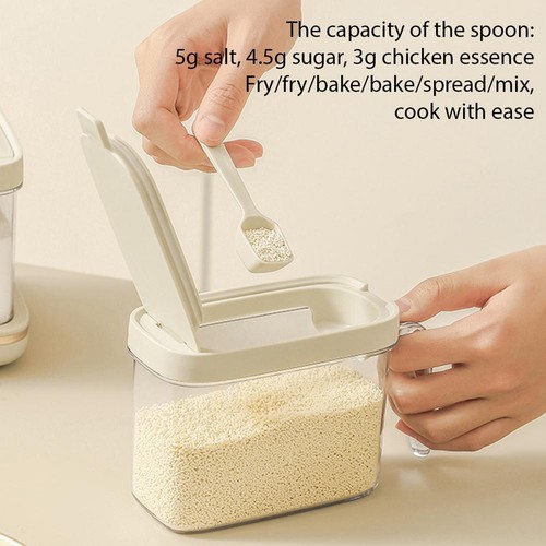 Gewürzbox Küchenbedarf integrierte Mehrfach Aufbewahrung Salz MSG Flasche` - Bild 18 von 30