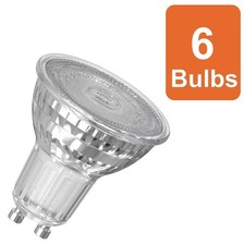 Image of Osram LED Spot Reflector SuperStar Light Bulb PAR16 50W 350lm Cool White 6 Pack