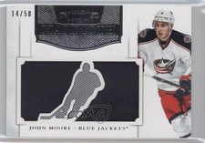 2011-12 Panini Dominion Mammoth Jerseys Die-Cut 14/50 John Moore #11 o1h