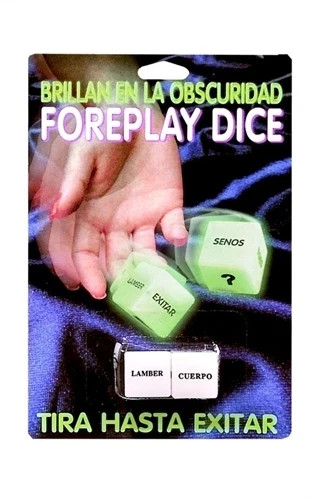 Foreplay Dice Spanish Version - Couples Lovers Sexual Game