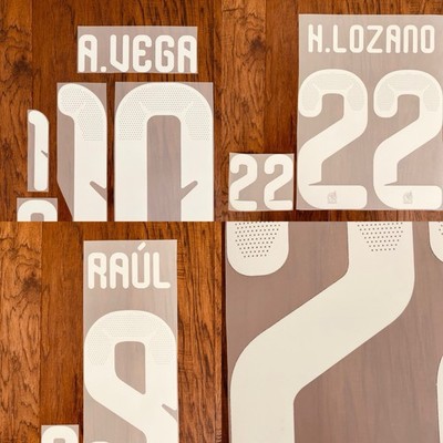 2025 MEXICO World Cup Player Home Soccer Name & Number Set