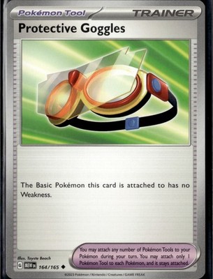 Protective Goggles 164/165 Uncommon SV: Scarlet & Violet 151 Pokemon TCG - NM
