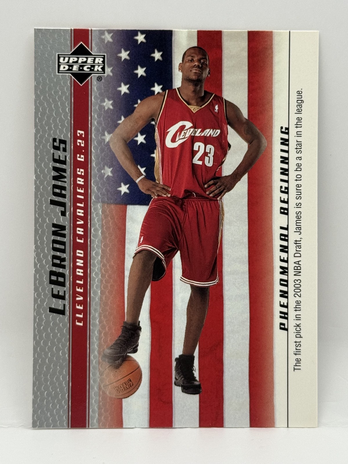 2003-04 Upper Deck Lebron James Phenomenal Beginning - LeBron James #20 (RC)