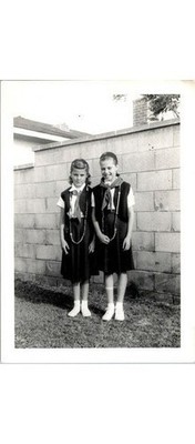 1950s Girl Scouts Photograph-Youth Uniforms & Neckerchiefs-Candid Americana