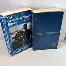 2 Books THE COAST GUARDSMAN'S MANUAL 7th 1985 And 4th 1964 SLG