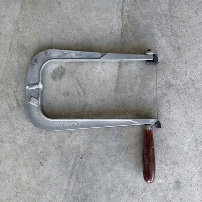 Vintage Abel 160 Fret Saw 10  Throat - See Weld On Frame.