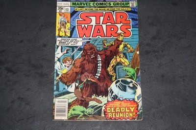 Star Wars #13 (Day of the Dragon Lords!) - US 1978 Marvel Comics Group 1st Press