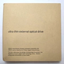 Ultra thin external optical drive USB 3.0