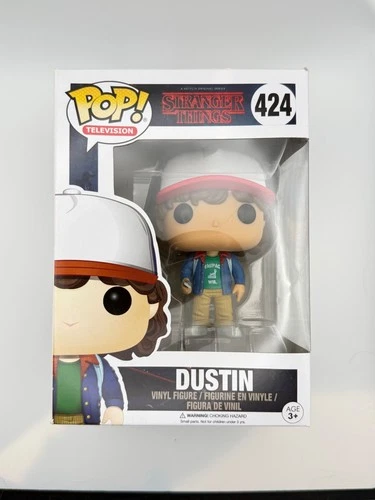 Funko Pop! Vinyl: Stranger Things - Dustin Henderson (w/ Compass) #424