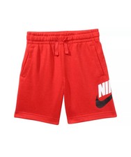 Nike Little Boy's Shorts Sportswear Club FT University Red Size 4