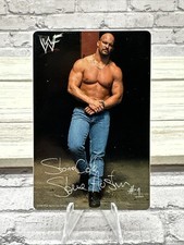 Vtg WWF Attitude Era Stone Cold Steve Austin Vending Machine Prism Sticker 1