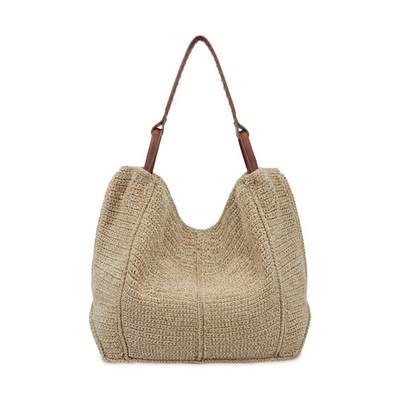 The Sak Los Feliz Large Tote Bag - Hand Crochet Handbag Bamboo Static NWT