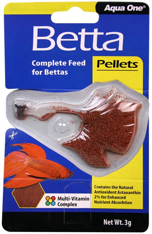 Aquarium Betta Pellet Food 30g 11537 Fish Tank Aqua One for sale