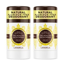 Lavanila Vanilla Lemon Deodorant for Women 2-Pack 2 Oz Each - Natural Aluminu...